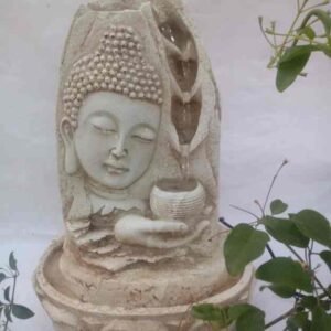02-Fuente resina cara de buda