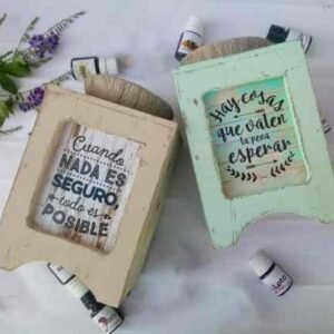 009 Horno madera y papel 16x12