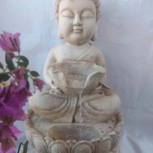 17-Fuente buda resina bebe