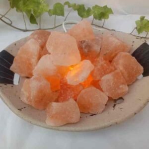 018-Cuenco ovalado chico con sal y kit electrico