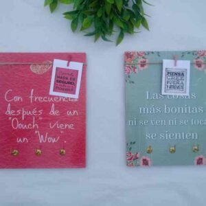 019 Porta llave con porta mensaje 25x20