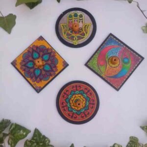 019 Porta sahumerio decoupage 10cm