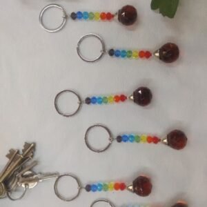 32-Llavero Atrapasol 7 chackras chico