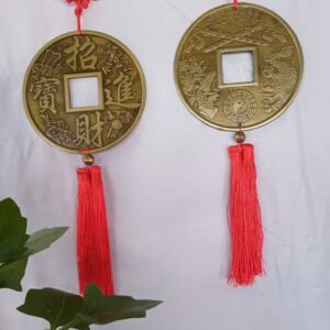 37-Colgante Feng Shui con nudos grande