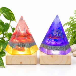 04-Piramide lampara con base hexagonal grande