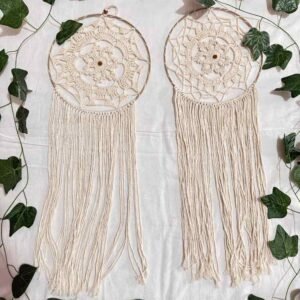 44-Mandala 30 cm fleco