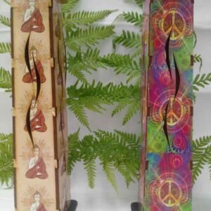 054 Porta sahumerio torre color 27cm