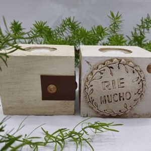 55-Vela cubo x2 vintage