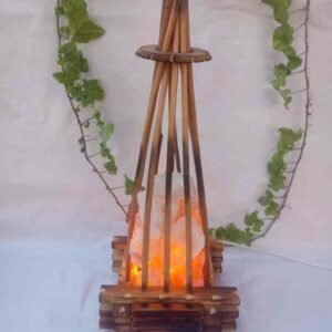 064-Fogata con sal y kit electrico