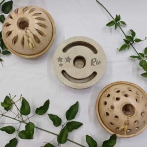 090 Porta spiral ceramica vintage