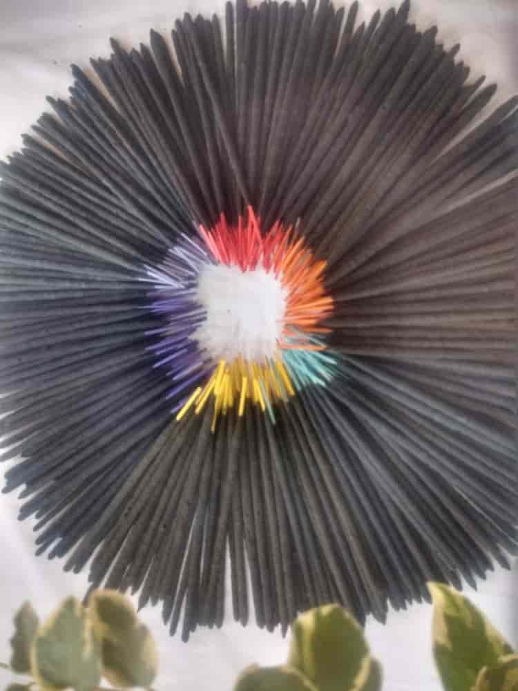 30-Sahumerio a base de carbon triple empaste