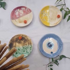 099 Porta sahumerio plato ojo turco