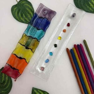 119 Porta sahumerios largo vitrofusion