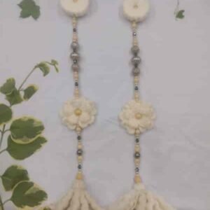 149-Borla grande lana oveja