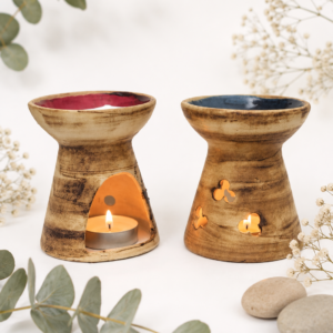 31-Horno rustico con esmalte