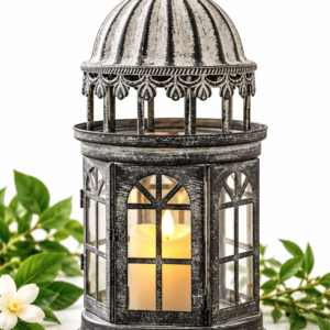 04-Farol de hierro porta vela