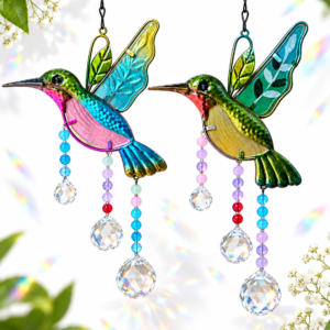 35-Atrapasol con colibri metal